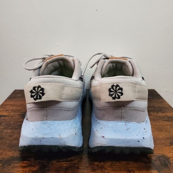 Womens Nike Crater Remixa Running Shoes Size 7.5 Grey Fog Black Blue - Picture 10 of 13